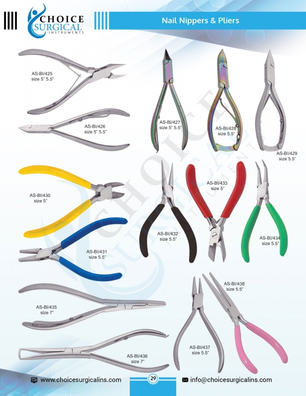 Nail Nippers & Pliers